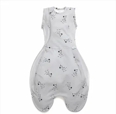 Purflo Swaddle To Sleep Bag 0.5T 0-4months - Zebra Purflo Swaddle To Sleep Bag 0.5T 0-4months - Zebra